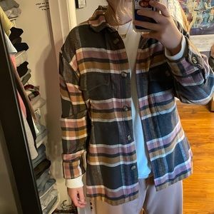 Oversized American Eagle Flannel